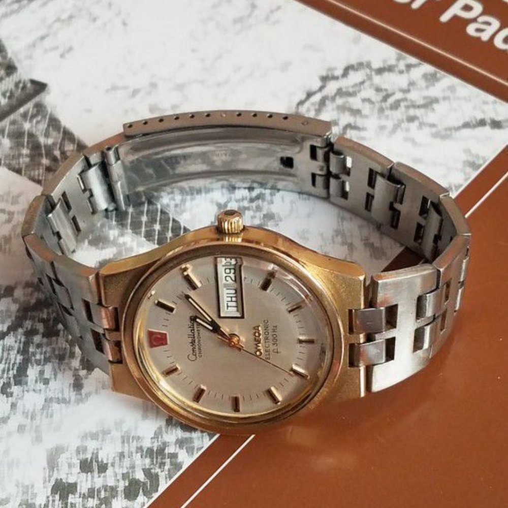 OMEGA CONSTELLATION Chronometer Electronic Vintage Watch.